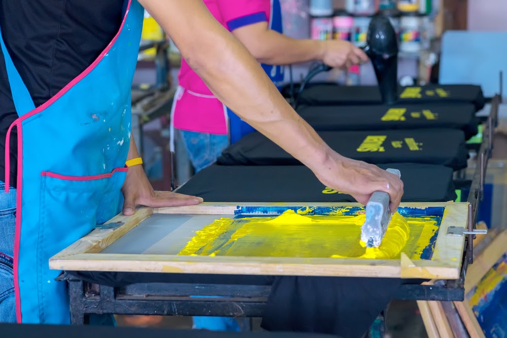 Silkscreen Printing Press